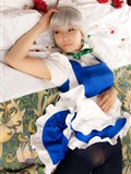 cosplay美女套图 c77 Sakuya Izayoi　白丝假发扮相(1)(50)